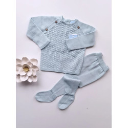 Conjunto azul-marinho